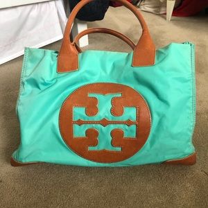 Tory Burch Ella Nylon Logo Tote